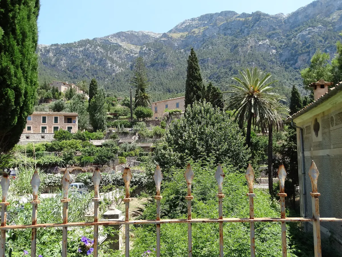 A village in the Serra de Tramuntana, Mallorca